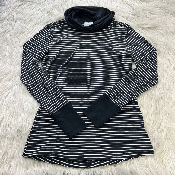 Columbia Tops - Columbia Women's Striped Cowl Neck Long Sleeve Tee